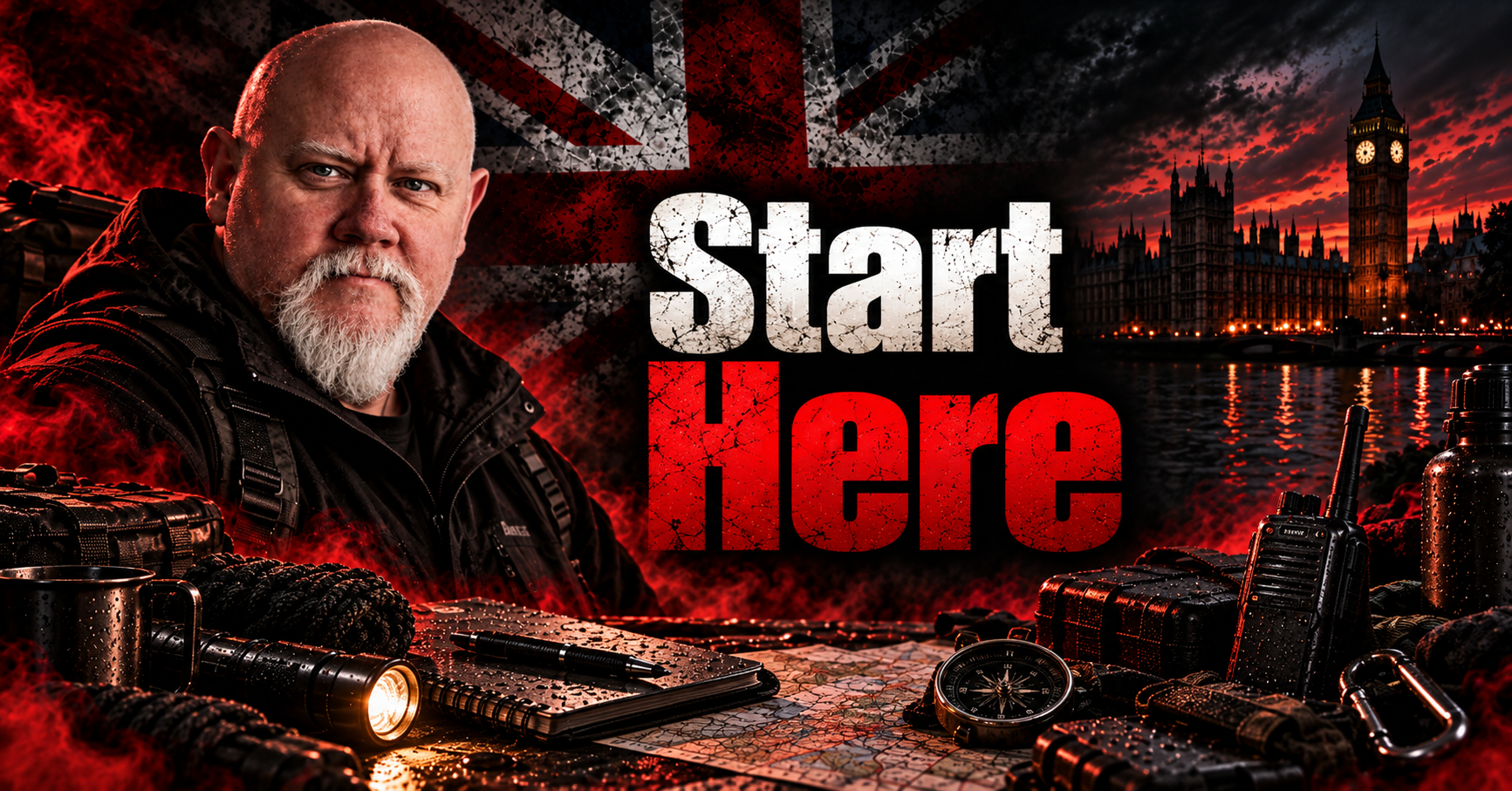 Start Here with Be Prepared UK for practical emergency preparedness advice